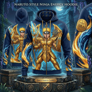 Naruto Style Ninja Energy Hoodie