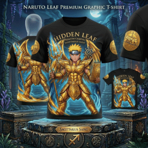 Hidden Leaf Premium Graphic T-Shirt