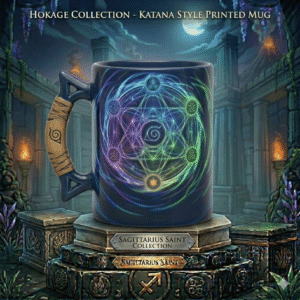 Katana Style Printed Mug