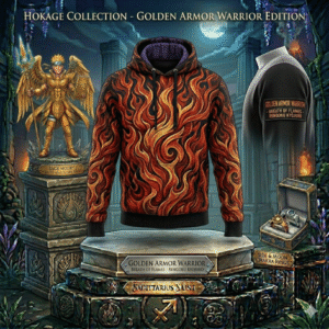 Golden Armor Warrior Hoodie